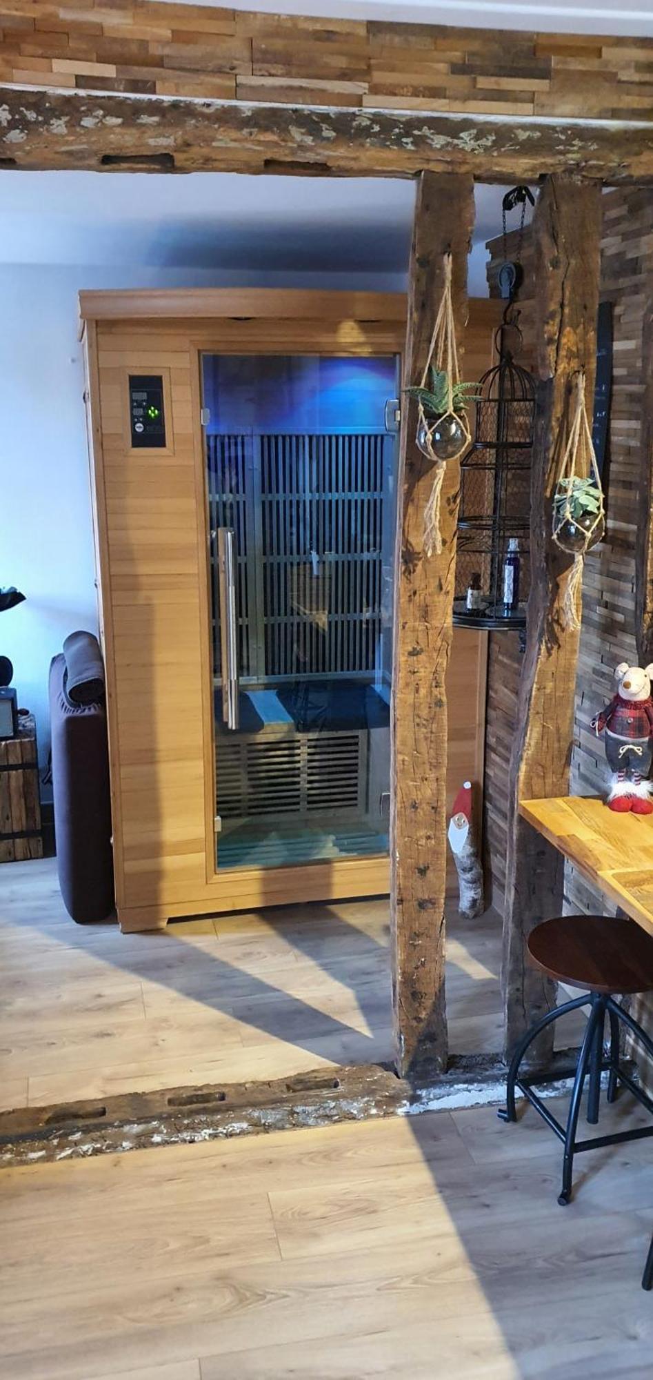 Le Sauna De L'Homme De Bois By Naturogite Villa Honfleur Ruang foto